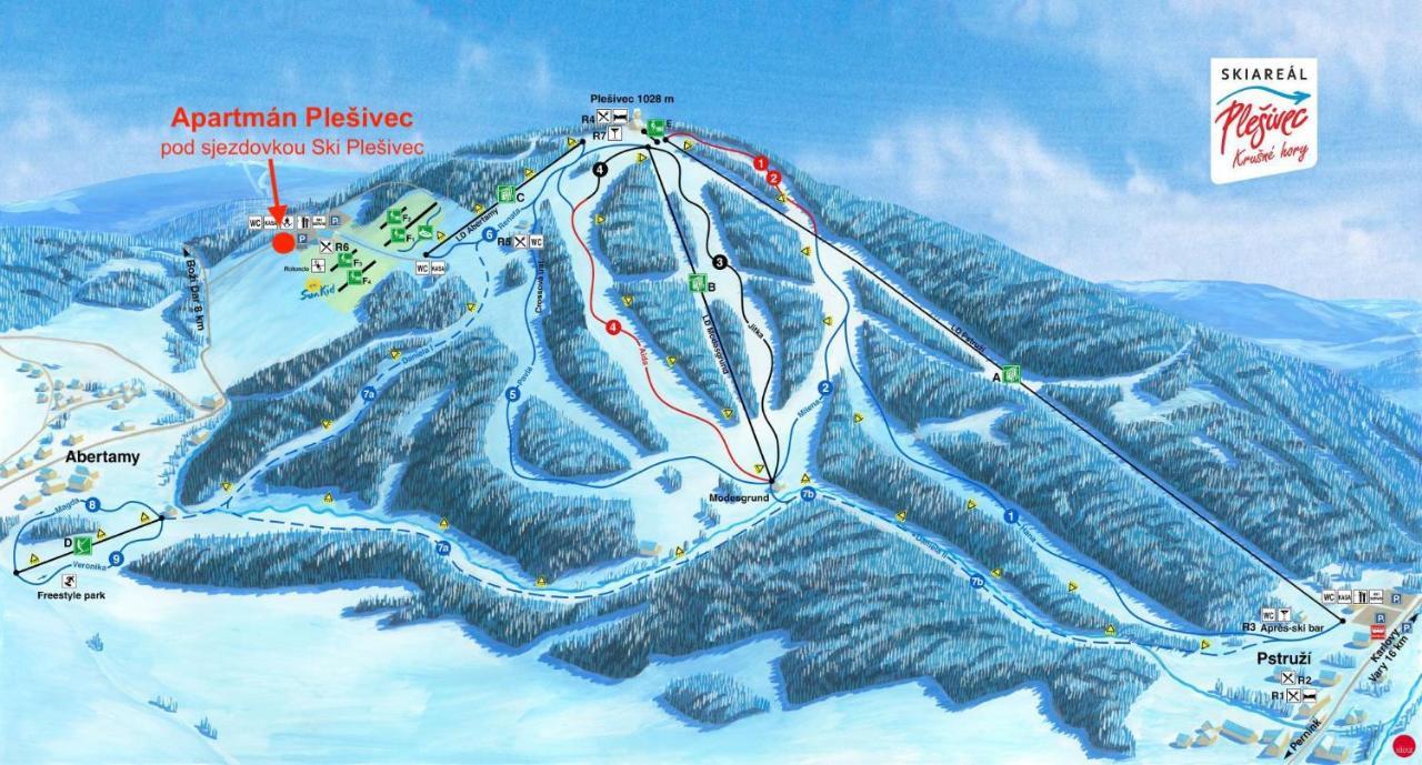 Apartman Ski Plesivec Abertamy Ngoại thất bức ảnh